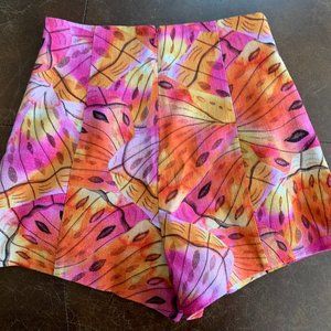 AURETA Etta shorts in papillon XS NWOT